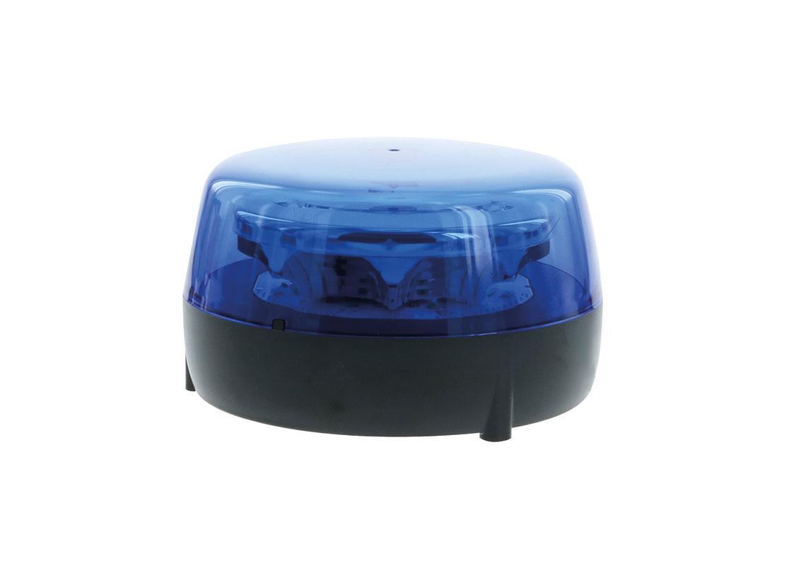 ATLAS LED Beacon 3 screws rotating light blue